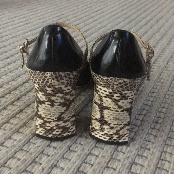 Faux Croc Heel - Picture 4 of 5